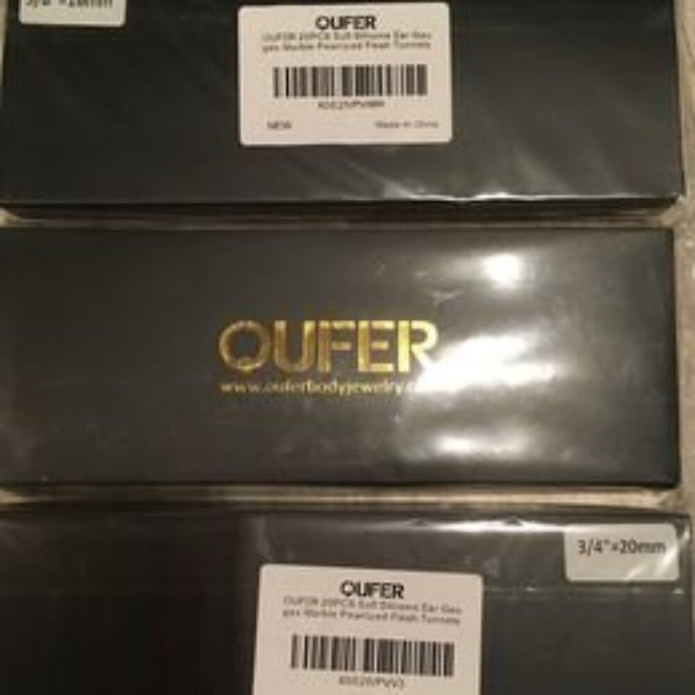 NEW *** Oufer Ear gauges 3/4'' (20mm)